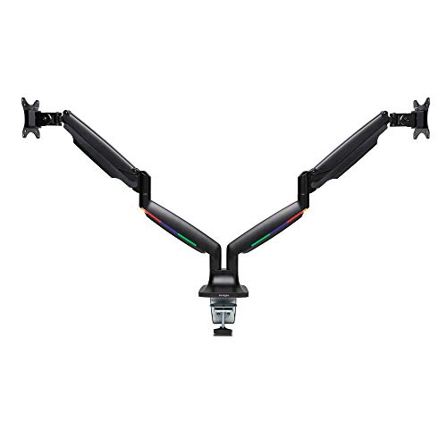 Kensington SmartFit® One-Touch Height Adjustable Dual Monitor Arm - Black (K59601WW) by Kensington - Used condition - CA$56.90