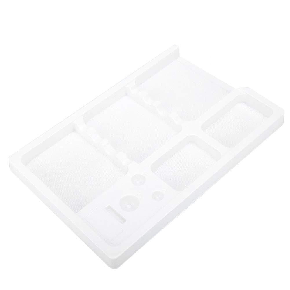 Naroote Bandeja de Herramientas para Tatuajes, Organizador de Almacenamiento de Pigmentos Desechable de Alta Calidad para Tienda de Tatuajes, 10 Uds., PVC Lavable, 11,3x7,4x0,7 Pulgadas (10PCS)