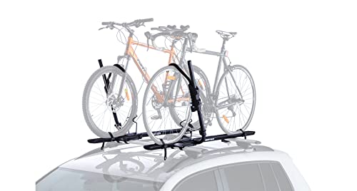 image for Rhino Rack Bike Roof Rack for Most Bikes, Secure Ratcheting Arm, Three