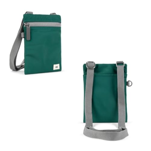 Image of ORI LONDON Crossbody Bag - Chunky Zip, Adjustable Strap, & Multi Pockets for Mobile Phones, Cards & More - Chelsea