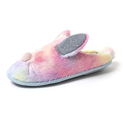 Dearfoams unisex-adult womens Matching Family Holiday Easter Bunny Scuff