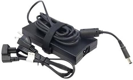 Dell 492-BBYH AC Adapter With 1 Tip - 130 Watts - 3-prong Plug - LED Indicator - 6 Feet Cable (Renewed)
