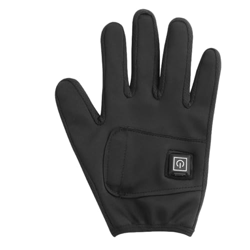 Gants de réchauffement - Gants électriques à base de batterie, 3 réglages de chaleur, conception thermique, réchauffeurs confortables | Mitts de chauffage rechargeable avec manchette élastique pour bu