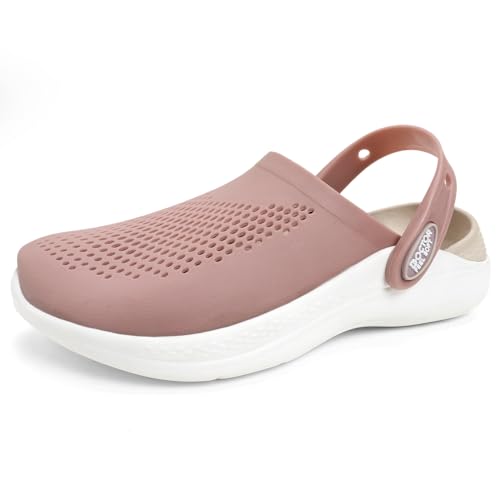 Image of Clogs for Women | Cushioned EVA Slip-On Sandals with Back Strap | Lightweight Anti-Slip Everyday Wear Footwear