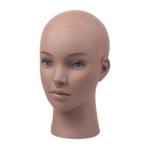 Tête de poupée chauve pour créer et exposer facilement vos perruques
