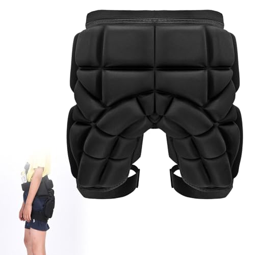 Short de Protection Snowboard Enfant,Protections Corporelles de Snowboard et Ski,Protège Fesse Skate,Ski Pad,Short Rembourré,Enfants Butt Hip Protège Shorts pour Skateboard Patinage équitation