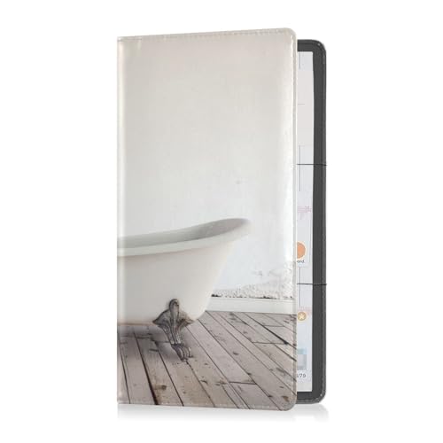 Porta carte di credito e assicurazione da auto pelle di alta qualità per uomo e donna portafoglio accessori per carta didentità patente di guida chiavi informazioni di contatto una vasca da