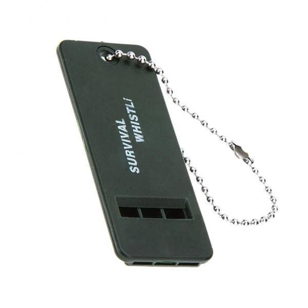 HEAVENGLOW 6xEmergency Survival Whistle Outdoor Hiking Safety Tool Green-Sporting Goods-Outdoor Sports-Camping & Hiking-Emergency Gear-Other Emergency Gear-image-1