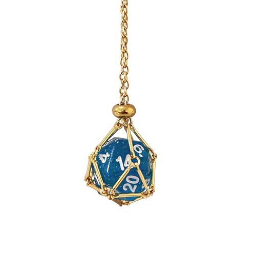 DND Steel Dice Cage Pendant