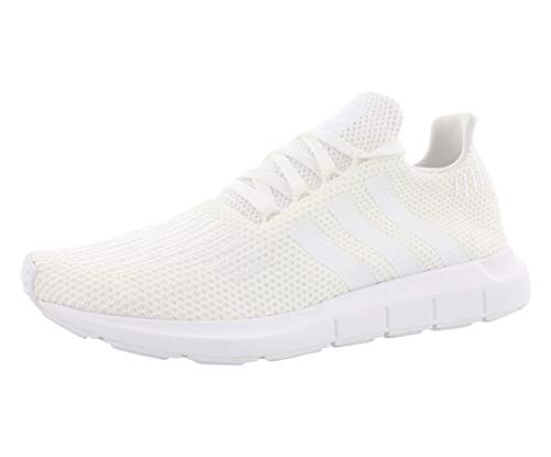 adidas Originals Men's Swift Running Shoe Sneaker, White/White/Black, 7 M US