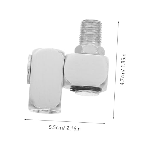 Adaptador giratorio 360 para herramientas neumáticas que elimina enredos de manguera 3
