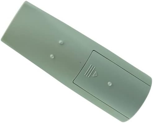 Back of the remote control with the battery cover securely in place.