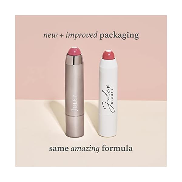 Julep It's Balm: Tinted Lip Balm + Buildable Lip Color - Vintage Mauve - Natural Gloss Finish - Hydrating Vitamin E Core - Vegan