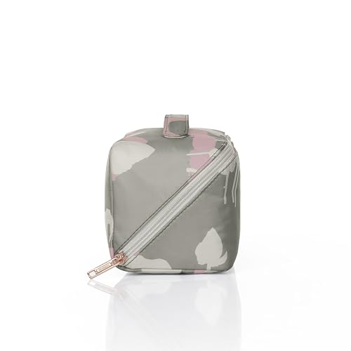 Image of American Tourister x Love Child by Masaba Polyester Cosmetic Pouch for Women /Travel Makeup Organizer /Stylish Multipurpose Toiletry Bag for Cosmetics, Accessories /Lightweight & Durable- Grey