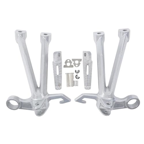 Supports de repose-pieds GSXR 1000 K7 K8 en alliage robuste bicolore arrière 2 pièces