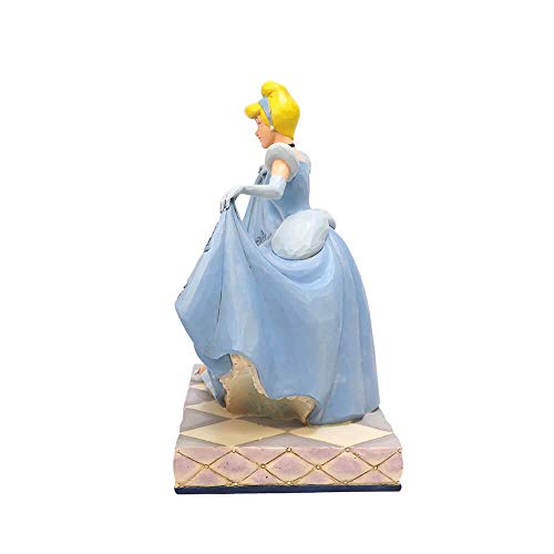 Enesco Disney Traditions by Jim Shore Cinderella Transformation Figurine, 8.2 Inch, Multicolor
