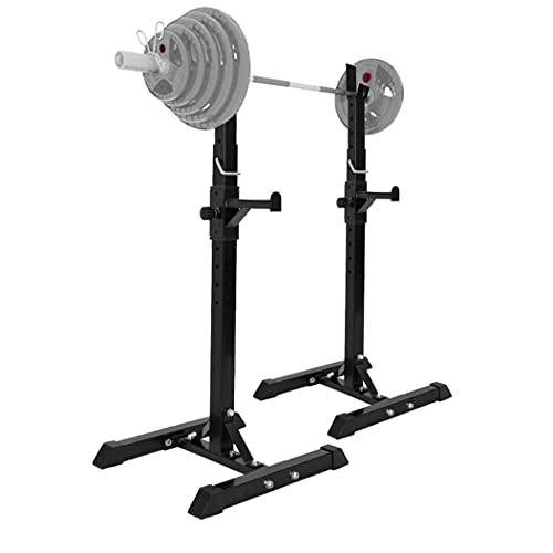 OTQEFTN Folding Dumbbell Bench Barbells Squat Rack Stand,Adjustable Home/Gym Dumbbell Rack,Heavy Duty Sturdy Steel Fitness Squat Stands Barbell Rack Weightlifting Stand Bench Press Rack
