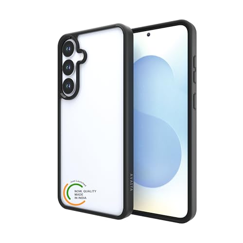 Image of Case for Samsung Galaxy S25 Plus, [Anti-Yellowing Technology] [Military Grade Drop Protection] Shockproof Slim Hybrid Phone Case for Samsung Galaxy S25 Plus 5G - Carbon Black