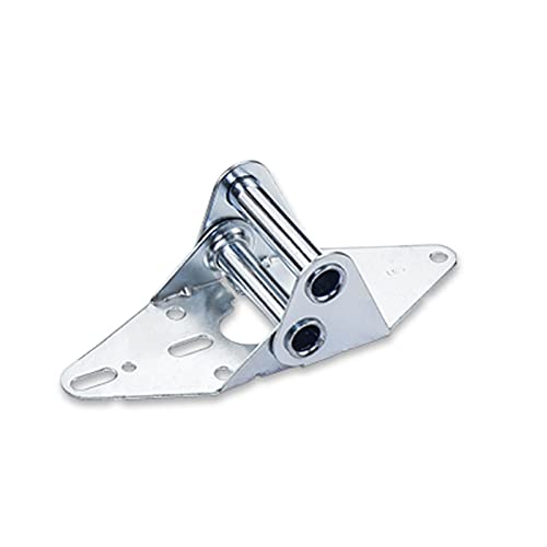 2 Packs Garage Door Hinges #4 With Galvanized Finish - Heavy Duty 14 Gauge Steel, Suitable For Residential/Light Commercial Garage Door Replacement #TOP2