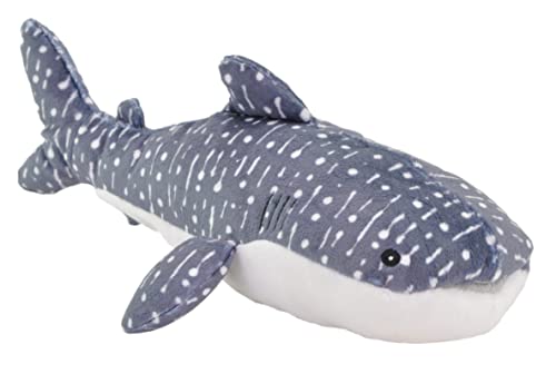 Wild Republic Ecokins Mini Requin Baleine, Animal en Peluche, 20 cm