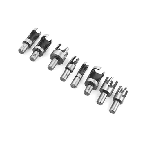 Mèche à bois de type griffe pour cacher les vis : set de 8 pièces Oumefar coupe-bois