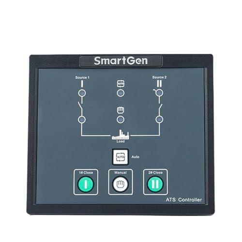 Panel de control automático HAT530N y piezas de interruptor dual ATS 7