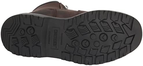 Wolverine Men's Floorhand Waterproof Insulated 8" Boot Construction, Dark Brown, 9.5 | Image 3