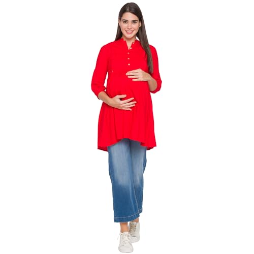 Image of AV2 Women's Cotton Regular Fit Maternity Maternity Wear