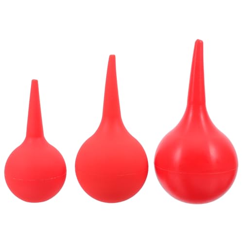 Supvox Ohrenreiniger Set Mit 30Ml 60Ml Und 90Ml Ohrwaschbirnen FüR Sichere Ohrenreinigung Bei Babys Kindern Und Erwachsenen Mit Anti-Rutsch-Griff Und KegelföRmiger Spitze