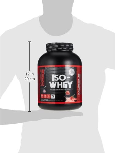 MUSCLE CORE NUTRITION Iso-Whey Strawberry, 5 Lbs.