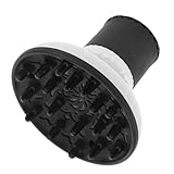 DECHOUS Haartrockner Diffusor Aufsatz Weiß Tragbarer Reise Föhn Diffuser mit Styling Haube Hitzeschutz für Lockiges und Welliges Haar Schonender Volumenaufsatz für Gesundes Haar Styling