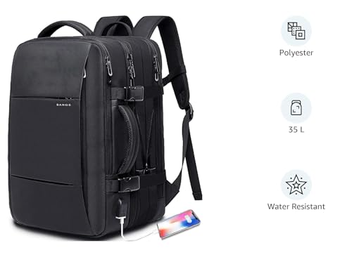 Image of BANGE Carry On Backpack Weekender Travel Backpacks