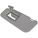 SCITOO Car Sun Visor Assbembly with Mirror Fit for 2002-2012 for Hyundai Getz Gray Without Sunroof(Left Driver Side)