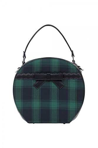 Voodoo Vixen - Ivy Plaid Hat Bag