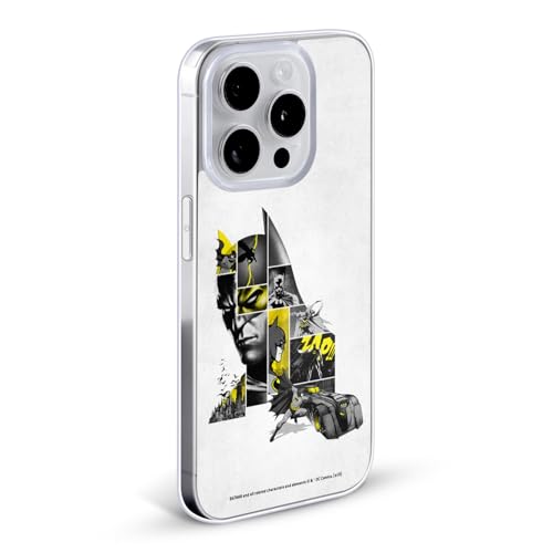 Funda de gel Batman para iPhone 14 Plus con diseño collage de DC Comics 2