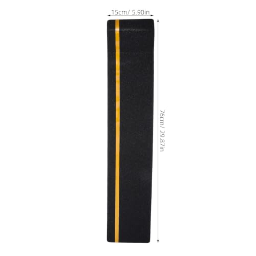 Bandas antideslizantes Kisangel de 61x15 cm con tira reflectante para escaleras exteriores 7