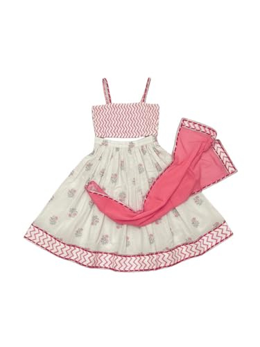 Image of Nautinati Girls Lehenga Choli Set