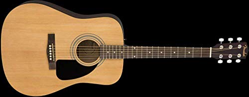 Fender Pack guitare acoustique Dreadnought FA-115 avec sac de transport, sangle, médiators, cordes et leçons en ligne - Les Beatles, Paul McCartney, John Lennon, RIngo Starr, George Harrison Fender Pack guitare acoustique Dreadnought FA-115 avec sac de transport, sangle, médiators, cordes et leçons en ligne – Image 5