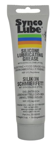 KD89 Superlube Syncolon - Grasa lubricante de silicona (PTFE) para juntas tóricas y juntas (92003)