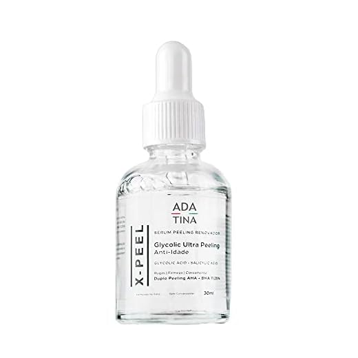 Sérum Renovador e Clareador Anti-Idade X-Peel Glycolic Ultra Peeling Ada Tina Redutor de Linhas