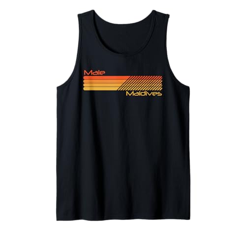 Retro Male Maldives Débardeur