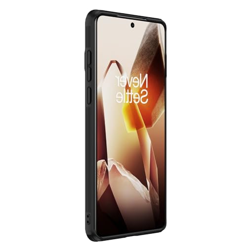 Image of Nillkin Case for OnePlus 13 One Plus 13 (1+13) (6.82 inch Inch) CamShield Prop Flip Style Lens Camera Protect Mobile Holder TPU + PC Black Color
