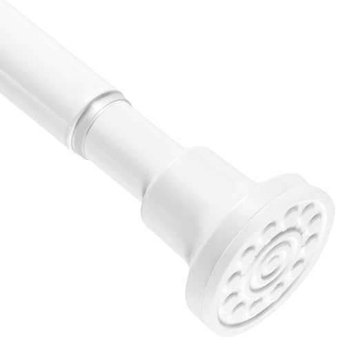 Haryaers Adjustable Tension Shower Curtain Rod - Stainless Steel, No Drilling, 30 To 76 Inch