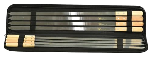 G & F Products 23-Inch Wood-Handle Skewers