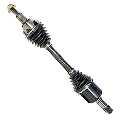 Image of Detroit Axle - 2WD Front Left Driver Side CV Axle Shaft + Wheel
