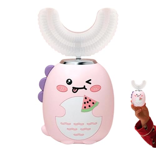 Cepillo En Forma U Infantil,3 Modos Con Temporizador - De Dientes Limpieza Automática Para Prevenir Caries Edades 2-6 Niños y Niñas