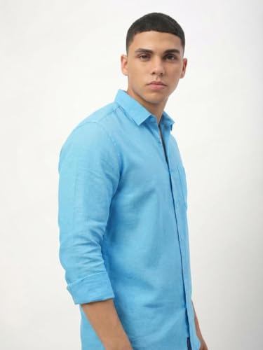 Image of Men Solid Good Color Shirt | Trendy Casual & Formal Wear | Comfortable Cotton Blend | Slim Fit Stylish Shirt