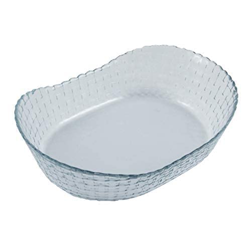 PASABAHCE Habitat 1 Glass Boat Shape Oval Bowl Bowl BOL Schale Cappa BOL Taco Glass Bowl 260MM 10.25" 10585 - Image 3