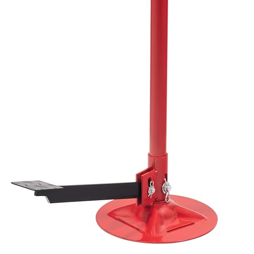 Image of SUNEX TOOLS 6810A, Underhoist Support Stand with Foot Pedal, Ton Capacity, Large Base, Bearing Mounted Spin Handle, Height Adjustment Under Load, Lightweight, Supports Vehicle Components Only