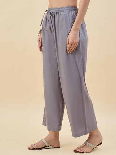 Image of Nermosa Women's Loose Cotton Relaxed Fit Palazzo